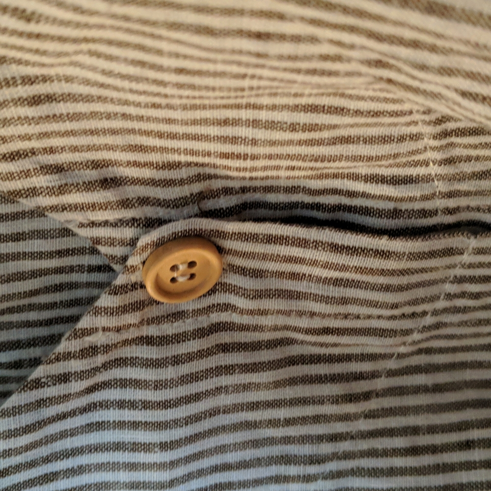 Stripped Roolee Button Down Dress - Picture 3 of 3